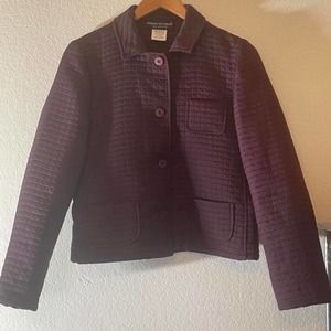 Absolutely beautiful deep purple quilted